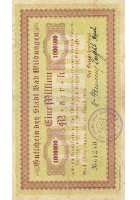 1 Mio. Mark Paul Pusch, Bad Wildungen Stadt Bad Wildungen Inflationsausgabe averssmall.jpg