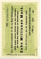 10 Mio. Mark Paul Pusch, Bad Wildungen Stadt Bad Wildungen Inflationsausgabe averssmall.jpg