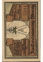 25 Pfg Louis Koch , Halberstadt Stadt Arolsen Serienschein averssmall.jpg