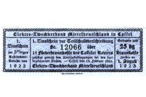 25 kg Braunkohle Edler & Krische, Hannover   avers.jpg
