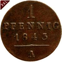 1 Pfennig Georg Heinrich Waldeck - Pyrmont avers.jpg