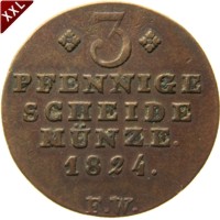 3 Pfennig Georg Heinrich Waldeck - Pyrmont avers.jpg