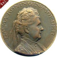  Medaille Emma zu Waldeck-Pyrmont Königreich der Niederlande avers.jpg